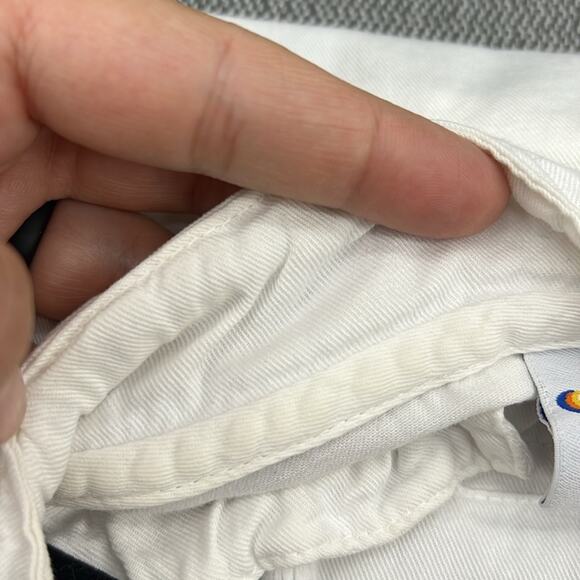 Vintage Crazy Shirtz Maui Hawaiian White Long Sleeve Pockets Shirt S Made In USA - Picture 12 of 15